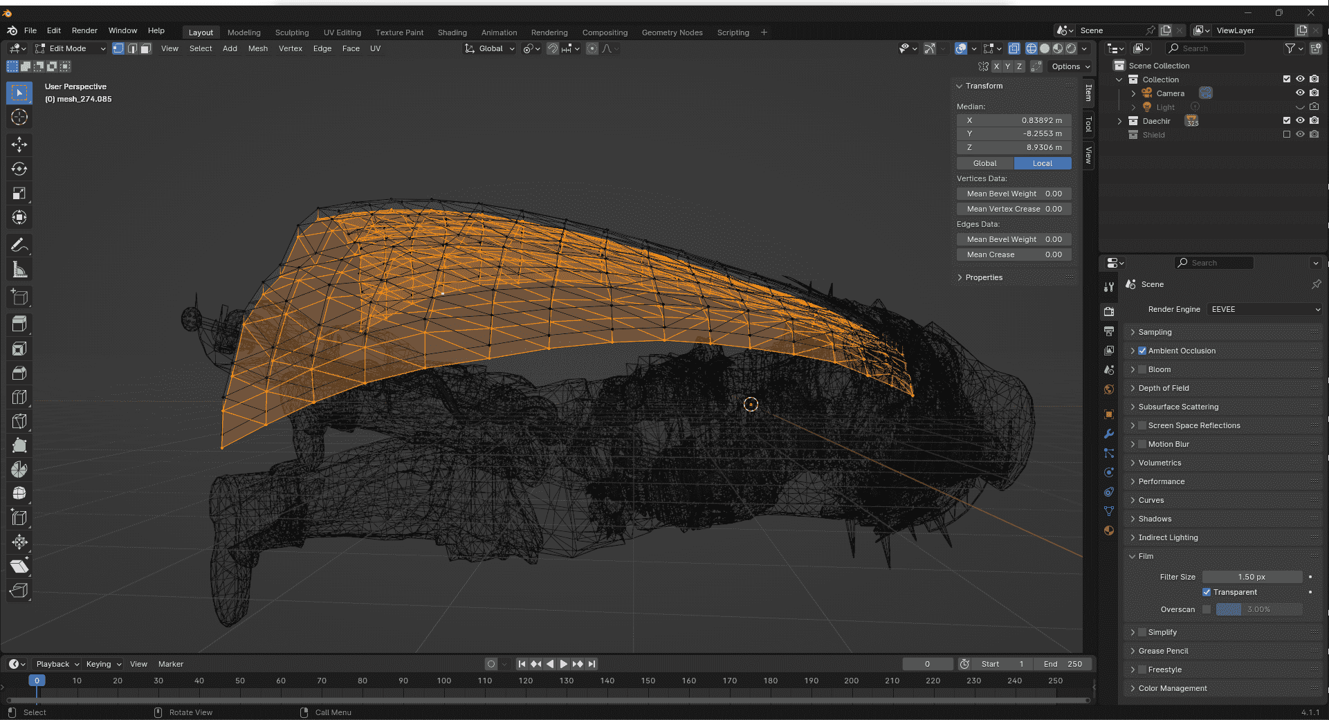 after normals recalculated